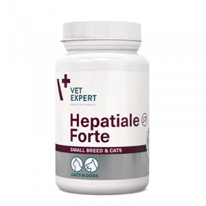VETEXPERT HEPATIALE FORTE SMALL BREED 170mg N40 suņiem, kaķiem